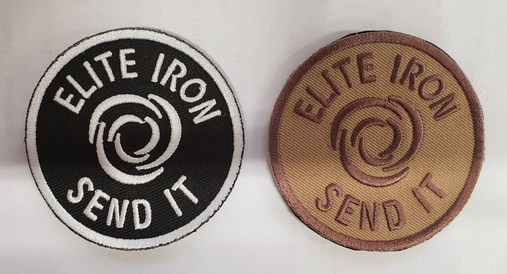 SEND IT Velcro Patch Elite Iron