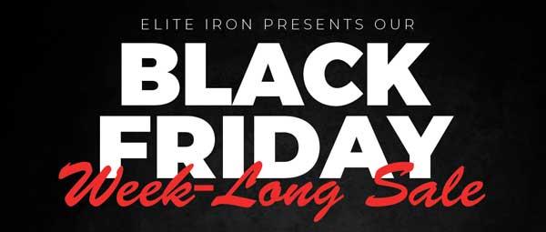 Black Friday Week-Long Sale